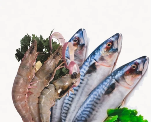 مأكولات بحرية مجمدة